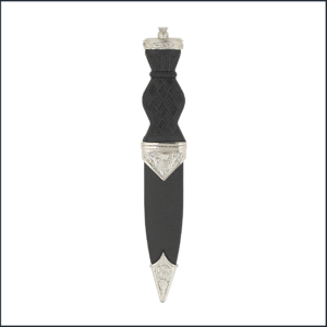 Nevis Plated Plain Ball Top Sgian Dubh